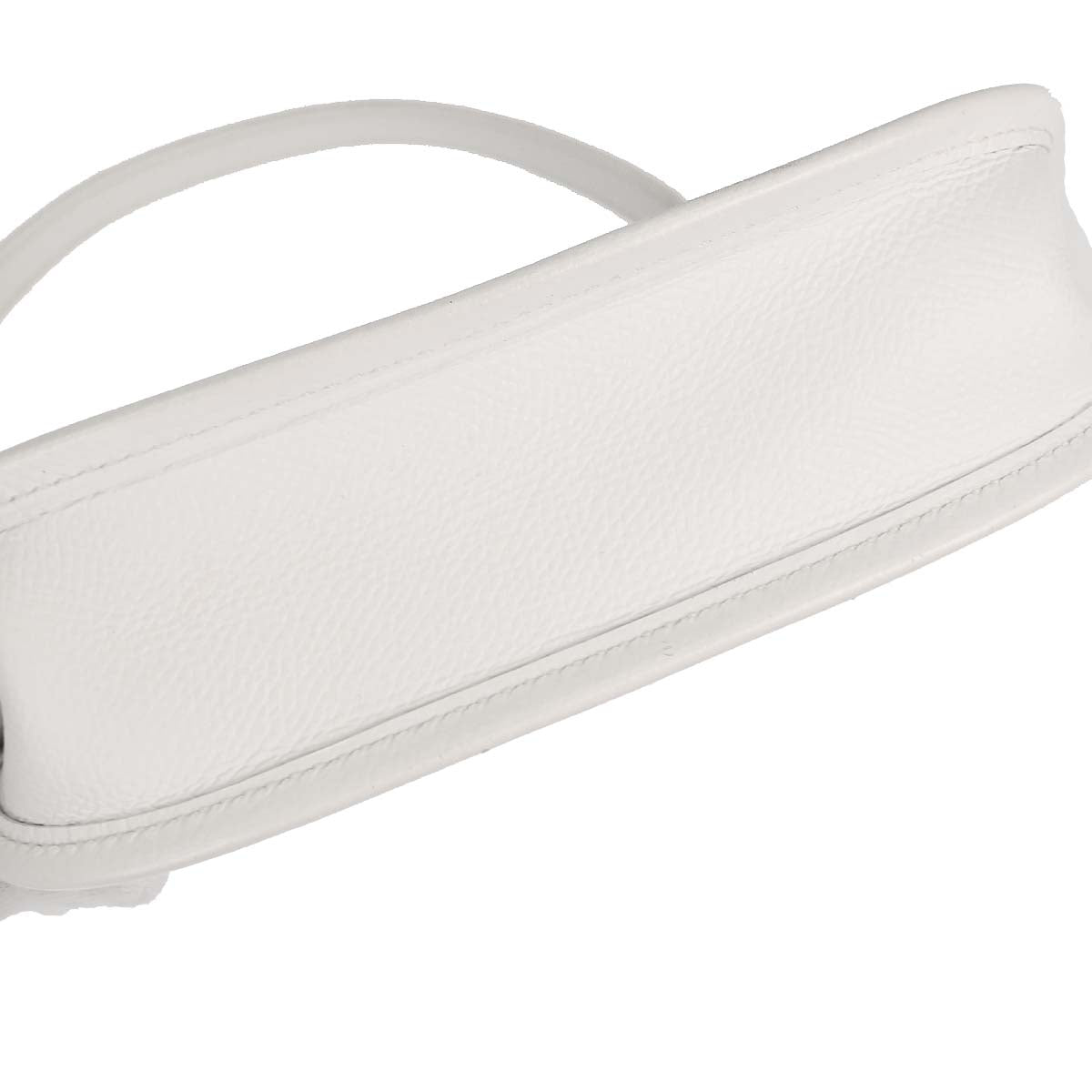 Hermes White Epsom Evelyne TPM Handbag