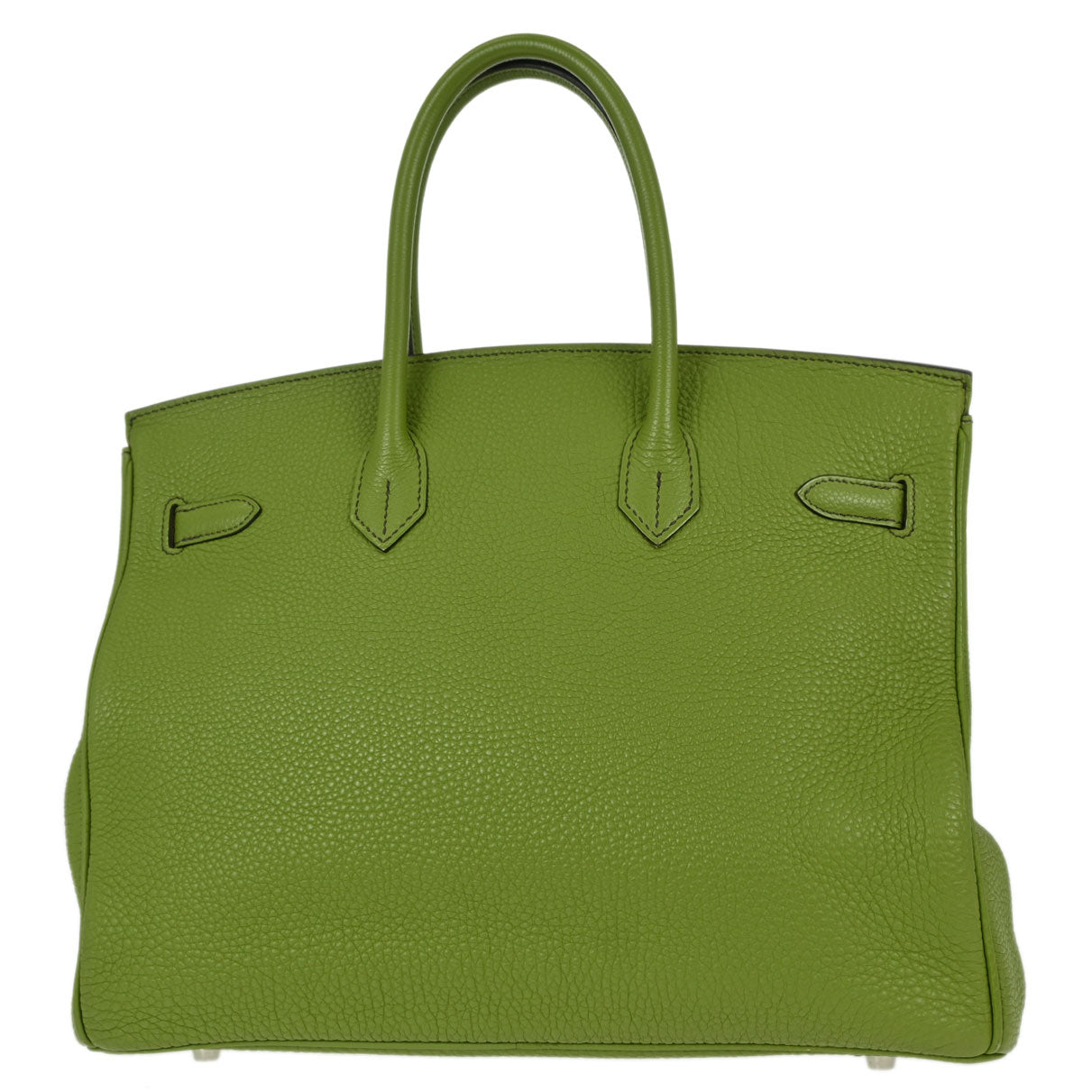 Hermes Anis Green Togo Birkin 35 Handbag