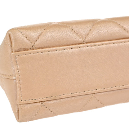 Chanel Pink Lambskin Tote Handbag