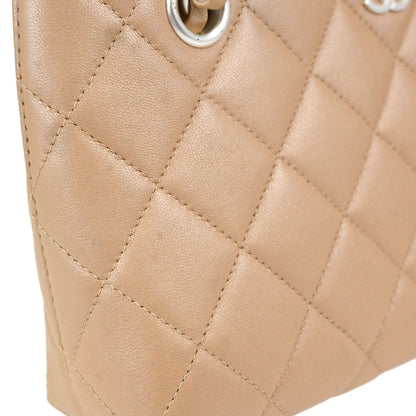 Chanel Pink Lambskin Tote Handbag