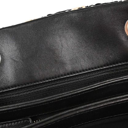Chanel 2010-2011 Black Patent Leather Small Just Bowling Mademoiselle Handbag