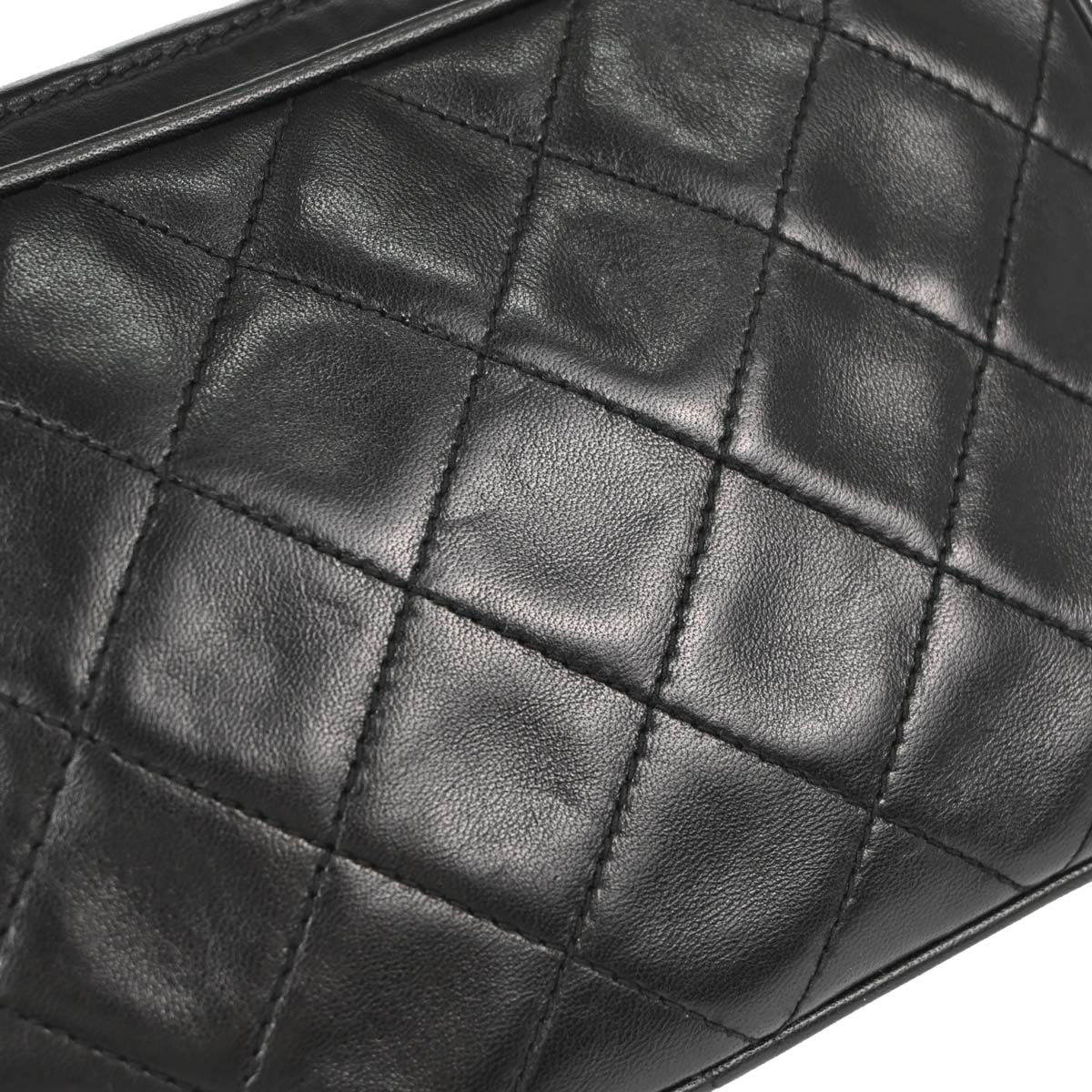 Chanel 1994-1996 Black Lambskin Camera Bag Mini