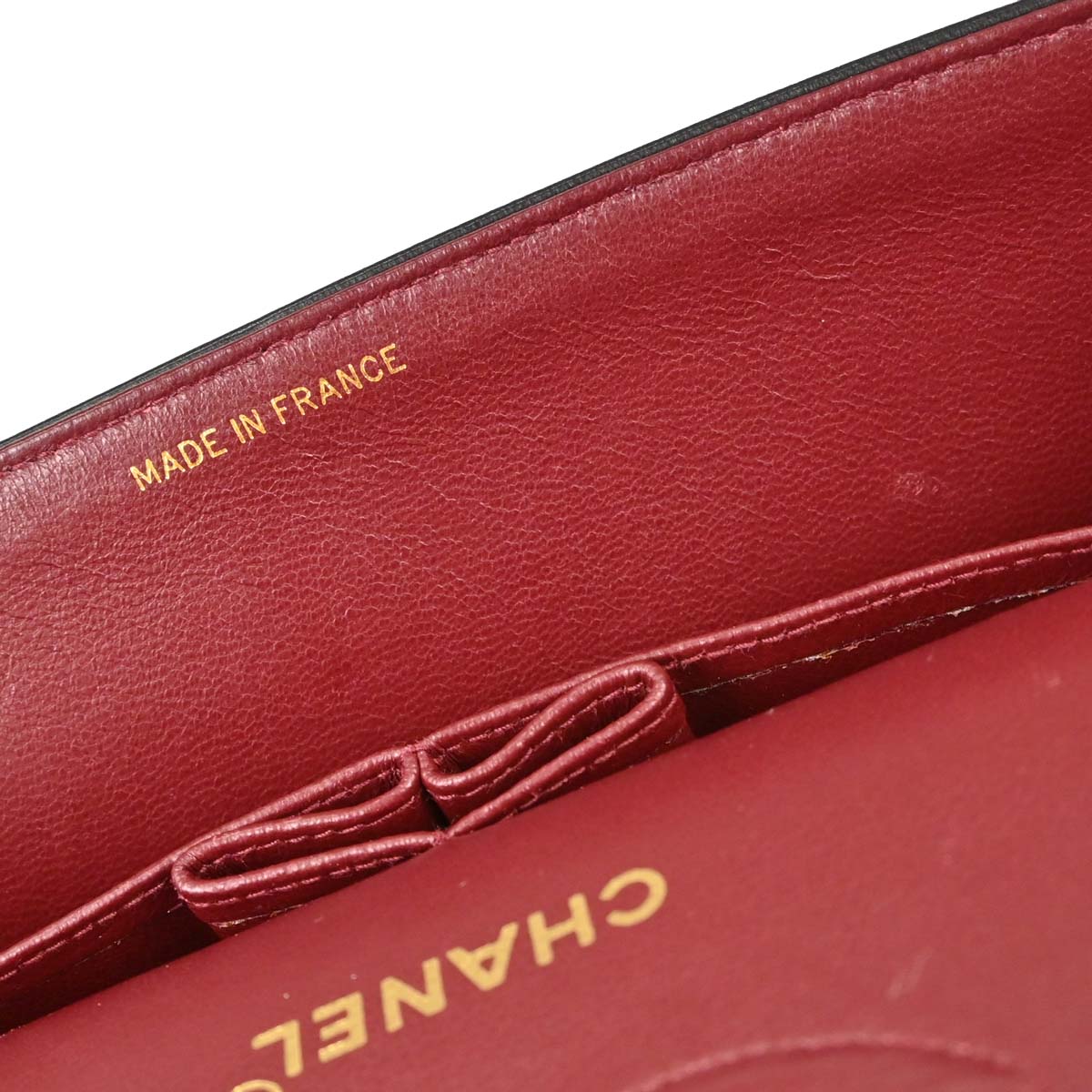 Chanel 1994-1996 Black Lambskin Medium Classic Double Flap Shoulder Bag
