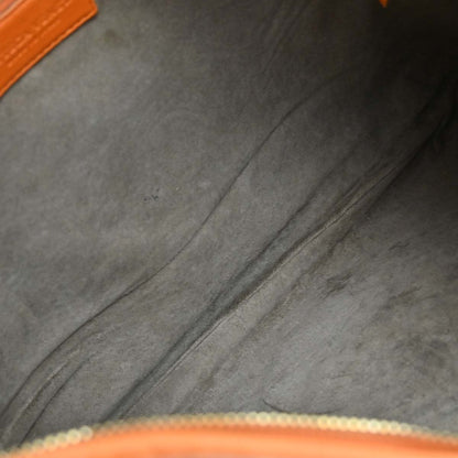 Bottega Veneta Orange Lambskin Intrecciato Hobo Handbag