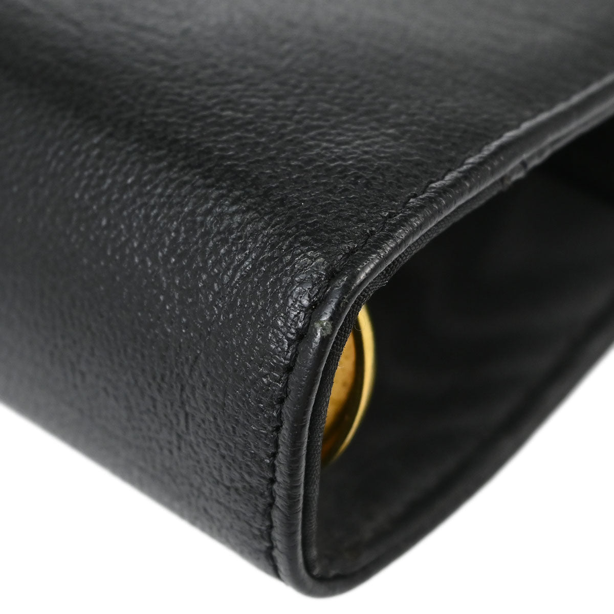 Chanel Black Calfskin Notebook Cover Small Good