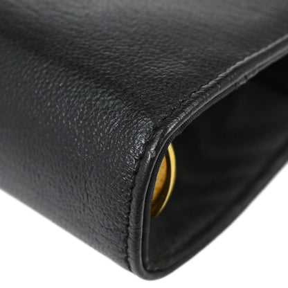 Chanel Black Calfskin Notebook Cover Small Good