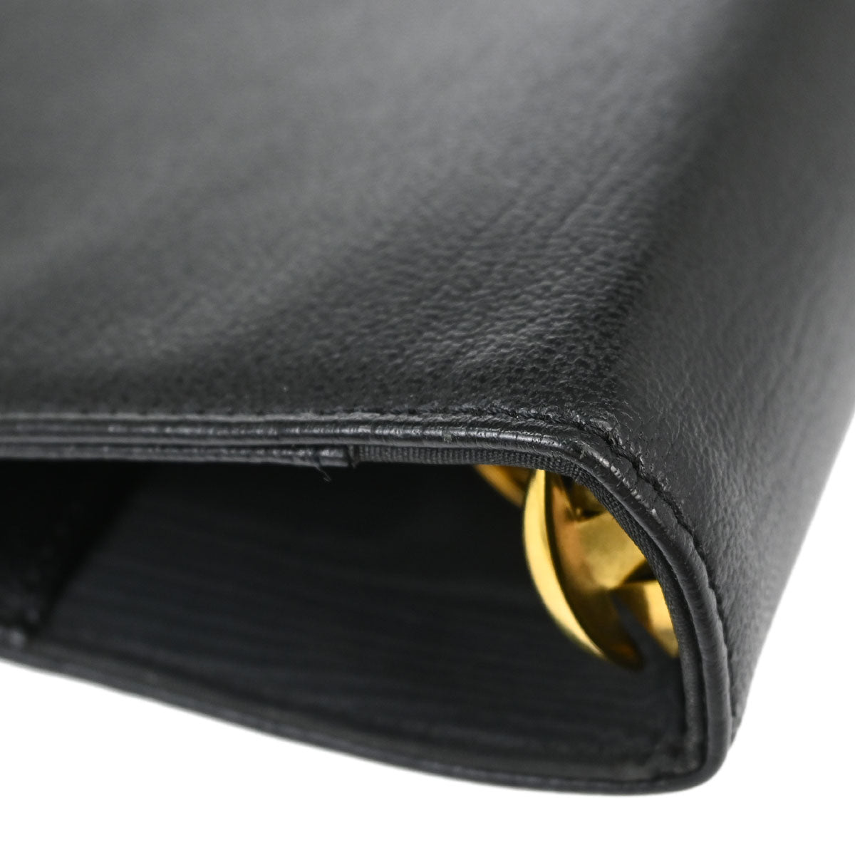 Chanel Black Calfskin Notebook Cover Small Good