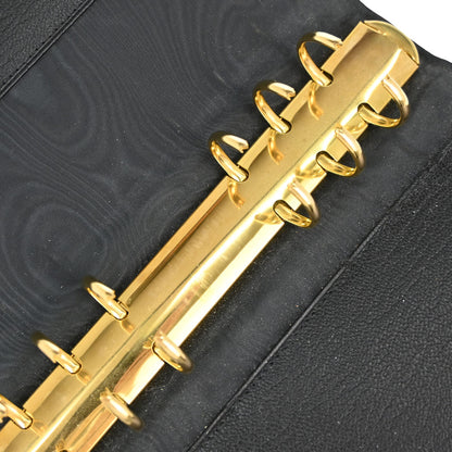 Chanel Black Calfskin Notebook Cover Small Good