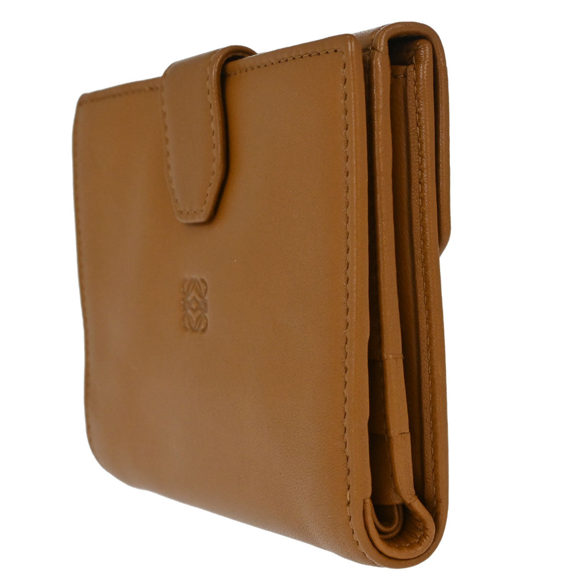 Loewe Brown Lambskin Bifold Wallet
