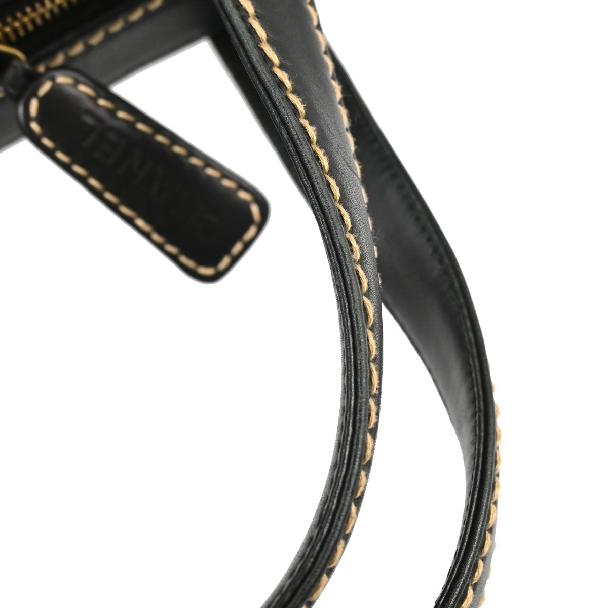 Chanel 2003-2004 Black Calfskin Wild Stitch Handbag