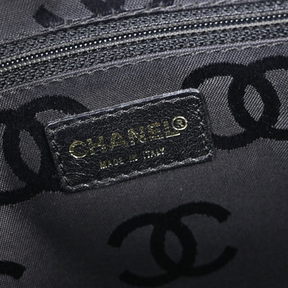 Chanel 2003-2004 Black Calfskin Wild Stitch Handbag
