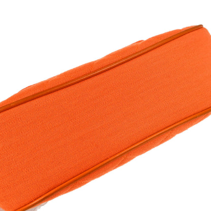 Chanel Orange Jersey Handbag
