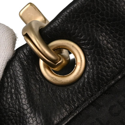 Chanel 2003-2004 Black Caviar Skin Tote Handbag