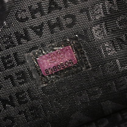 Chanel 2003-2004 Black Caviar Skin Tote Handbag