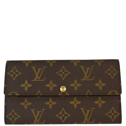 Louis Vuitton Monogram Porte Monnaie Credit Wallet M61725