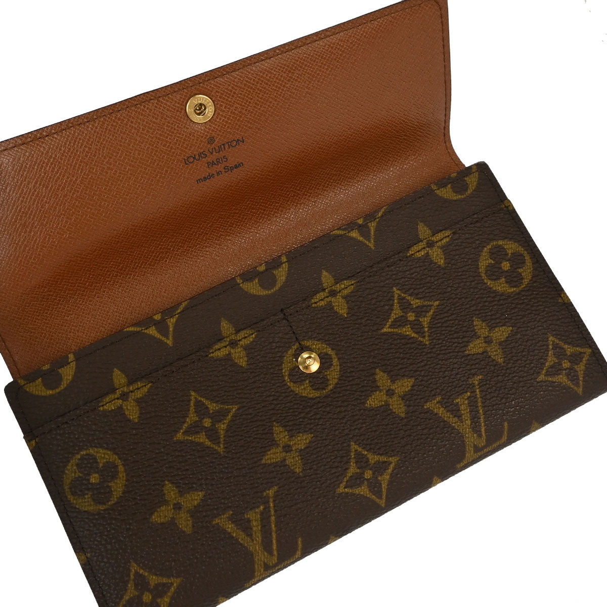 Louis Vuitton Monogram Porte Monnaie Credit Wallet M61725