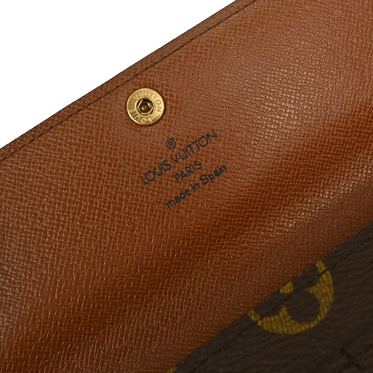 Louis Vuitton Monogram Porte Monnaie Credit Wallet M61725