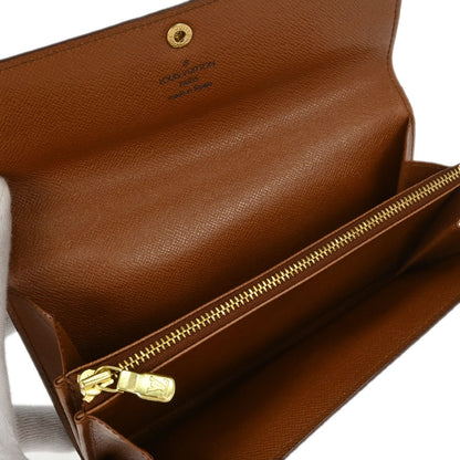 Louis Vuitton Monogram Porte Monnaie Credit Wallet M61725