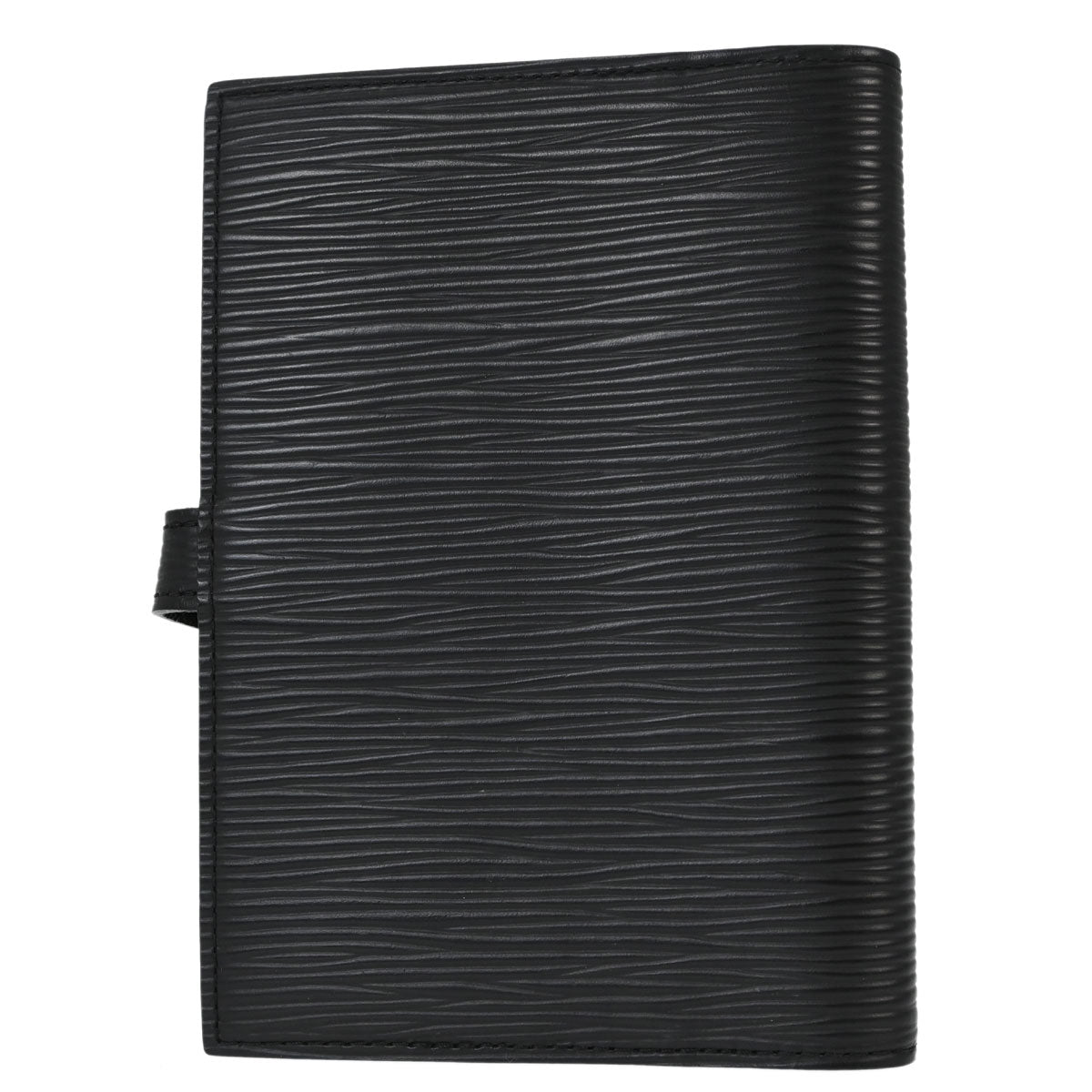 Louis Vuitton Black Epi Agenda PM Notebook Cover R20092 Small Good