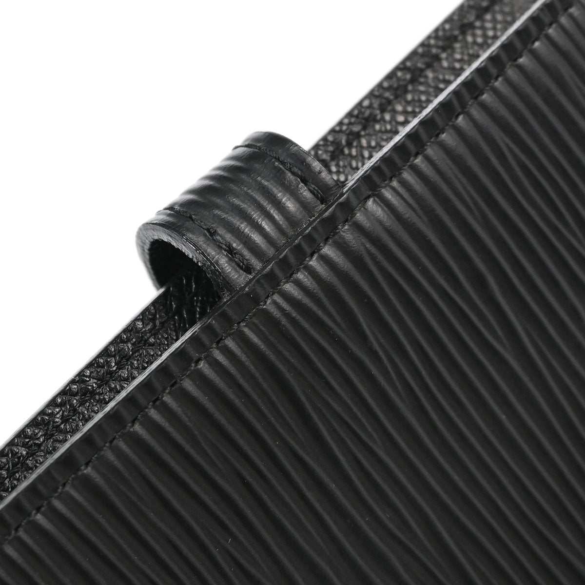 Louis Vuitton Black Epi Agenda PM Notebook Cover R20092 Small Good