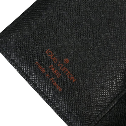 Louis Vuitton Black Epi Agenda PM Notebook Cover R20092 Small Good