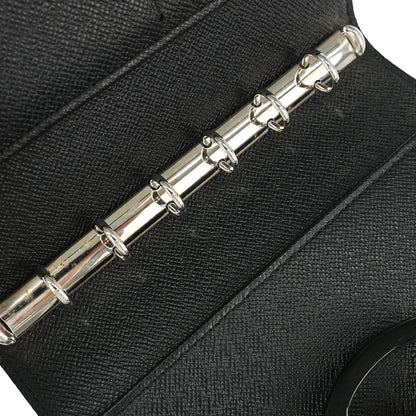 Louis Vuitton Black Epi Agenda PM Notebook Cover R20092 Small Good