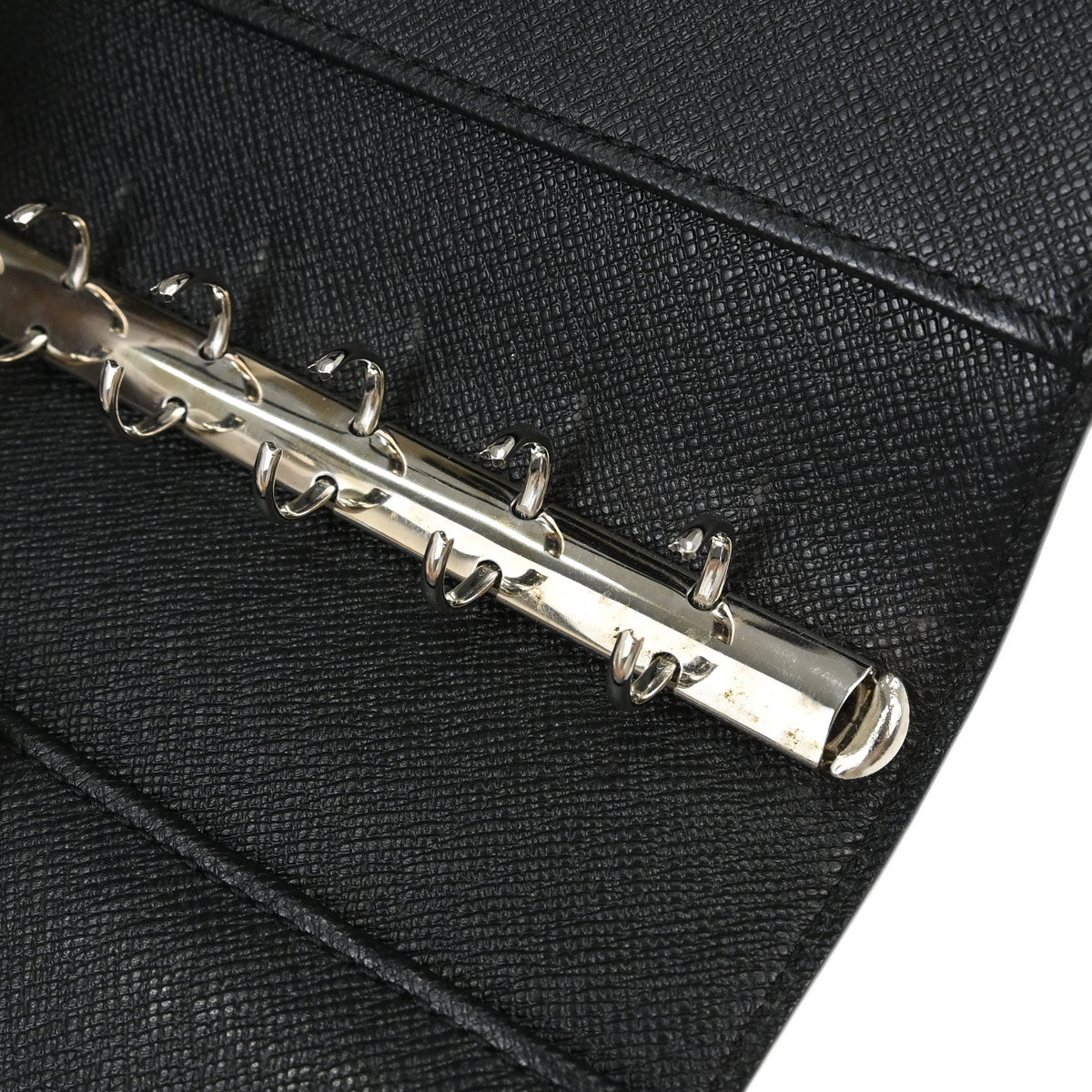Louis Vuitton Black Epi Agenda PM Notebook Cover R20092 Small Good