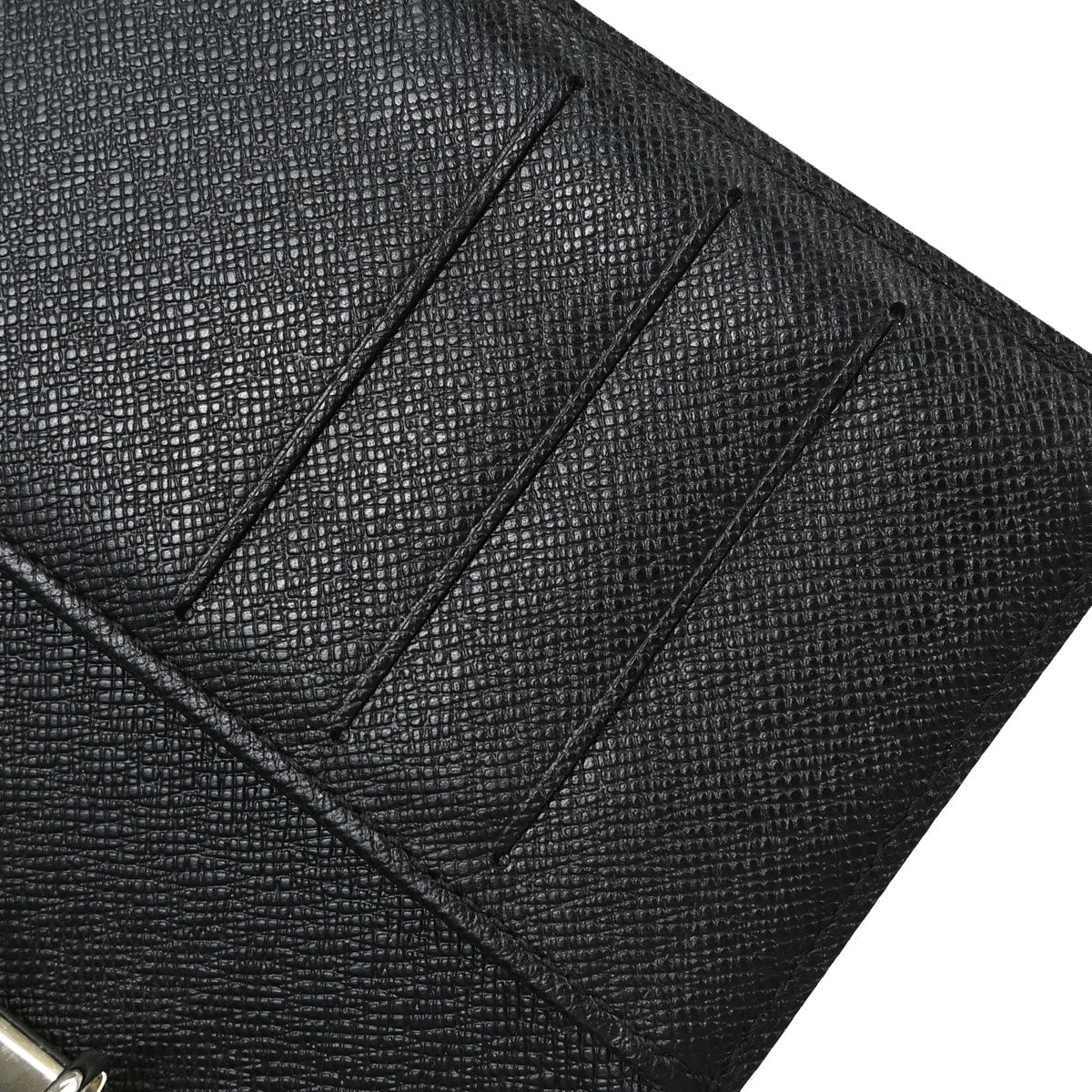 Louis Vuitton Black Epi Agenda PM Notebook Cover R20092 Small Good