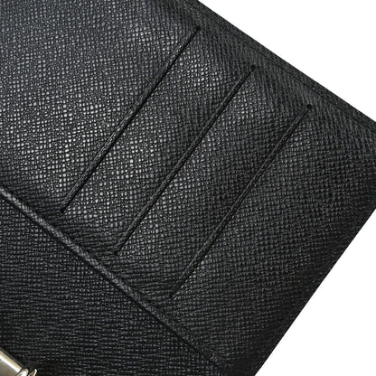 Louis Vuitton Black Epi Agenda PM Notebook Cover R20092 Small Good