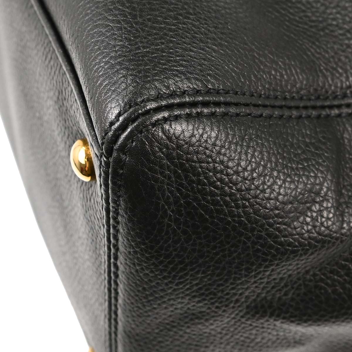 Chanel 2009-2010 Black Calfskin Executive Cerf 2way Shoulder Tote Bag