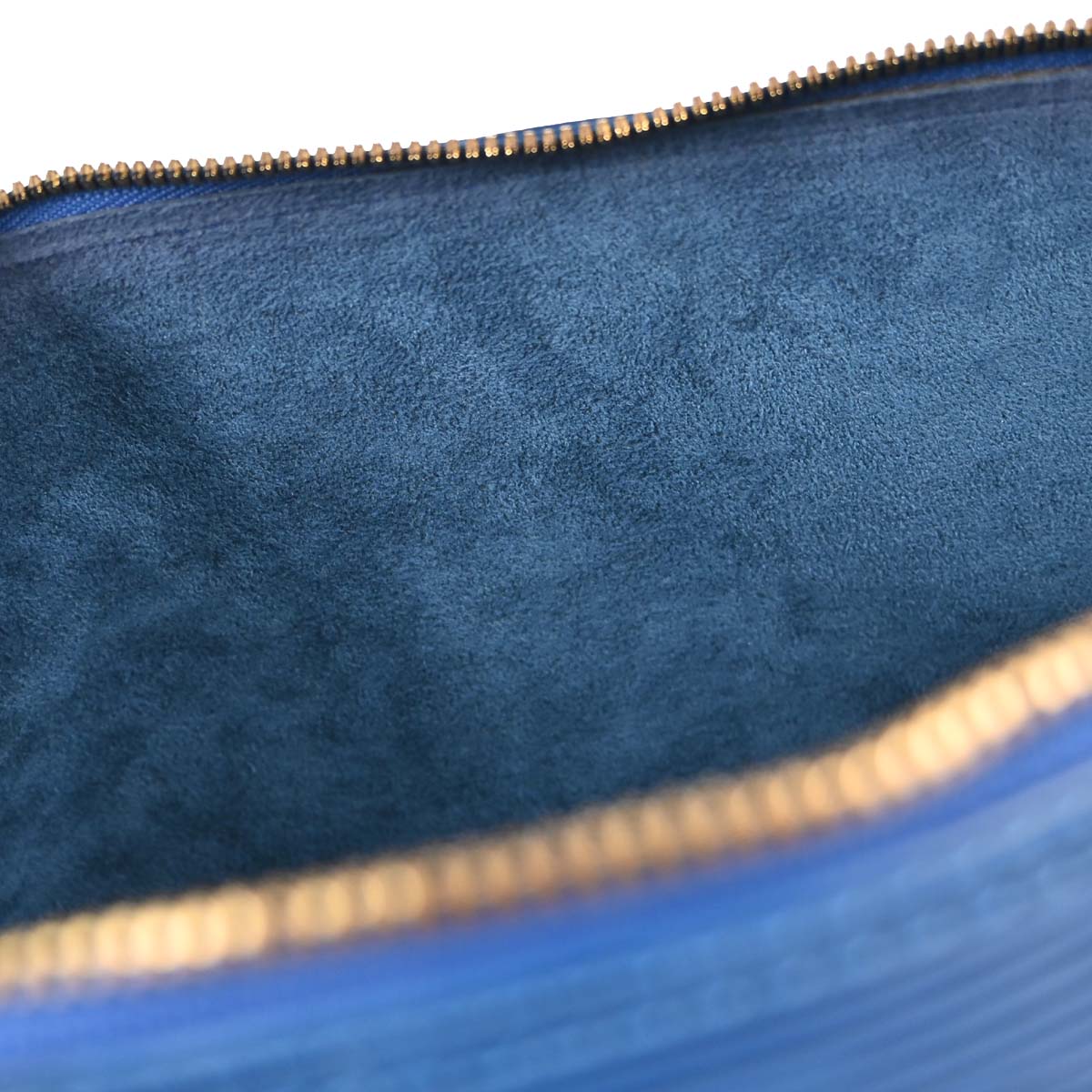 Louis Vuitton Blue Epi Alma Handbag M52145