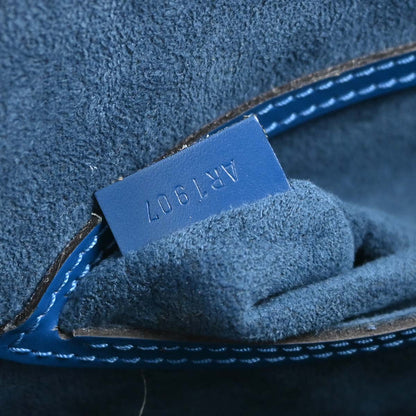 Louis Vuitton Blue Epi Alma Handbag M52145