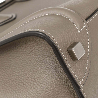 Celine Brown Luggage Micro Tote Handbag
