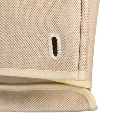 Hermes Beige Toile H Herbag GM 2 in 1 2way Shoulder Handbag