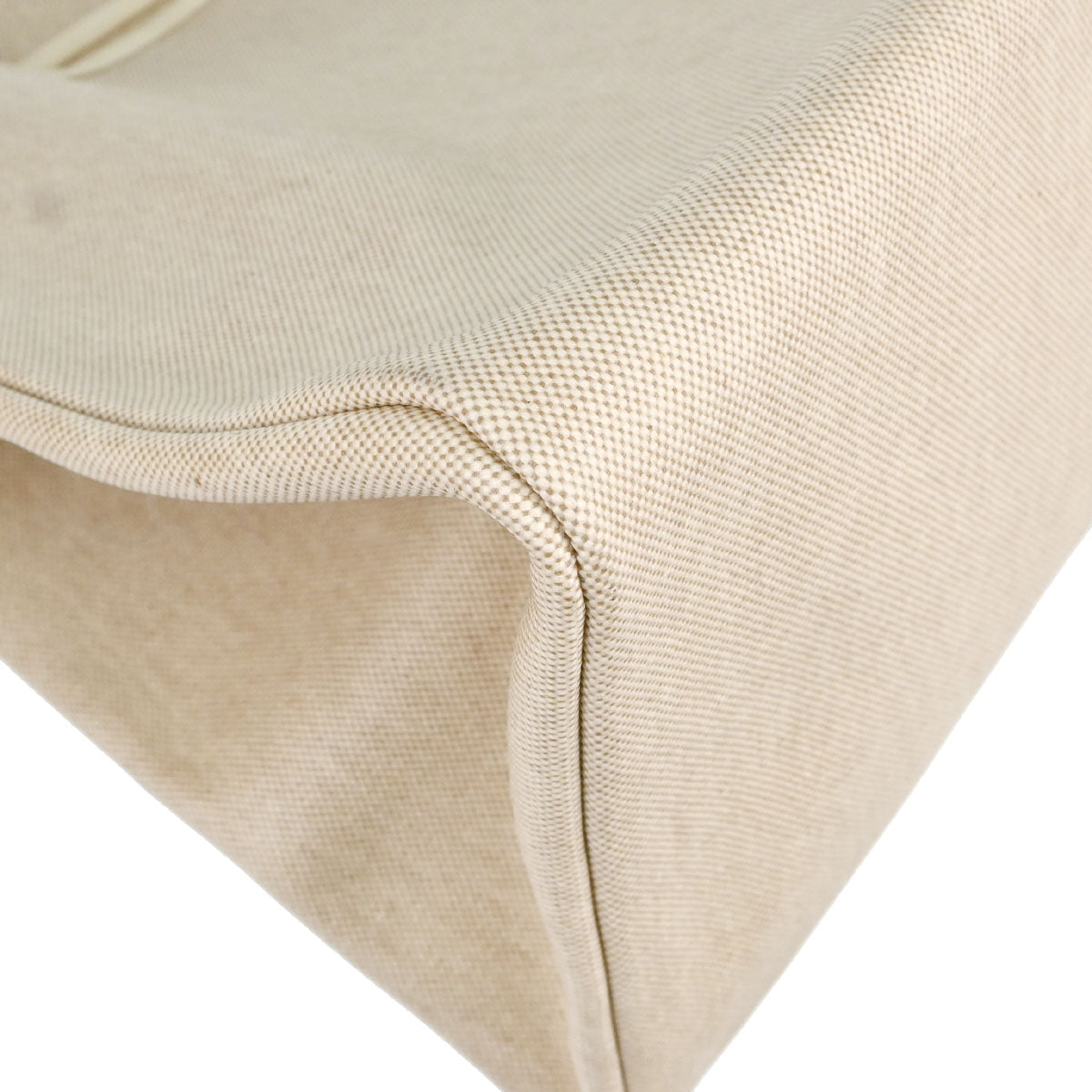 Hermes Beige Toile H Herbag GM 2 in 1 2way Shoulder Handbag