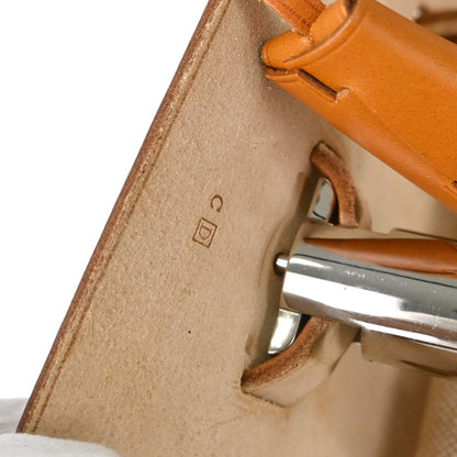 Hermes Beige Toile H Herbag GM 2 in 1 2way Shoulder Handbag