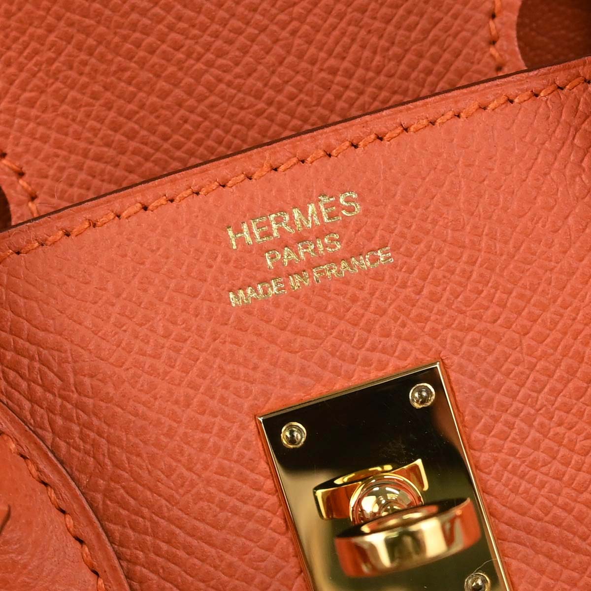 Hermes Mango Epsom Birkin 25 Handbag