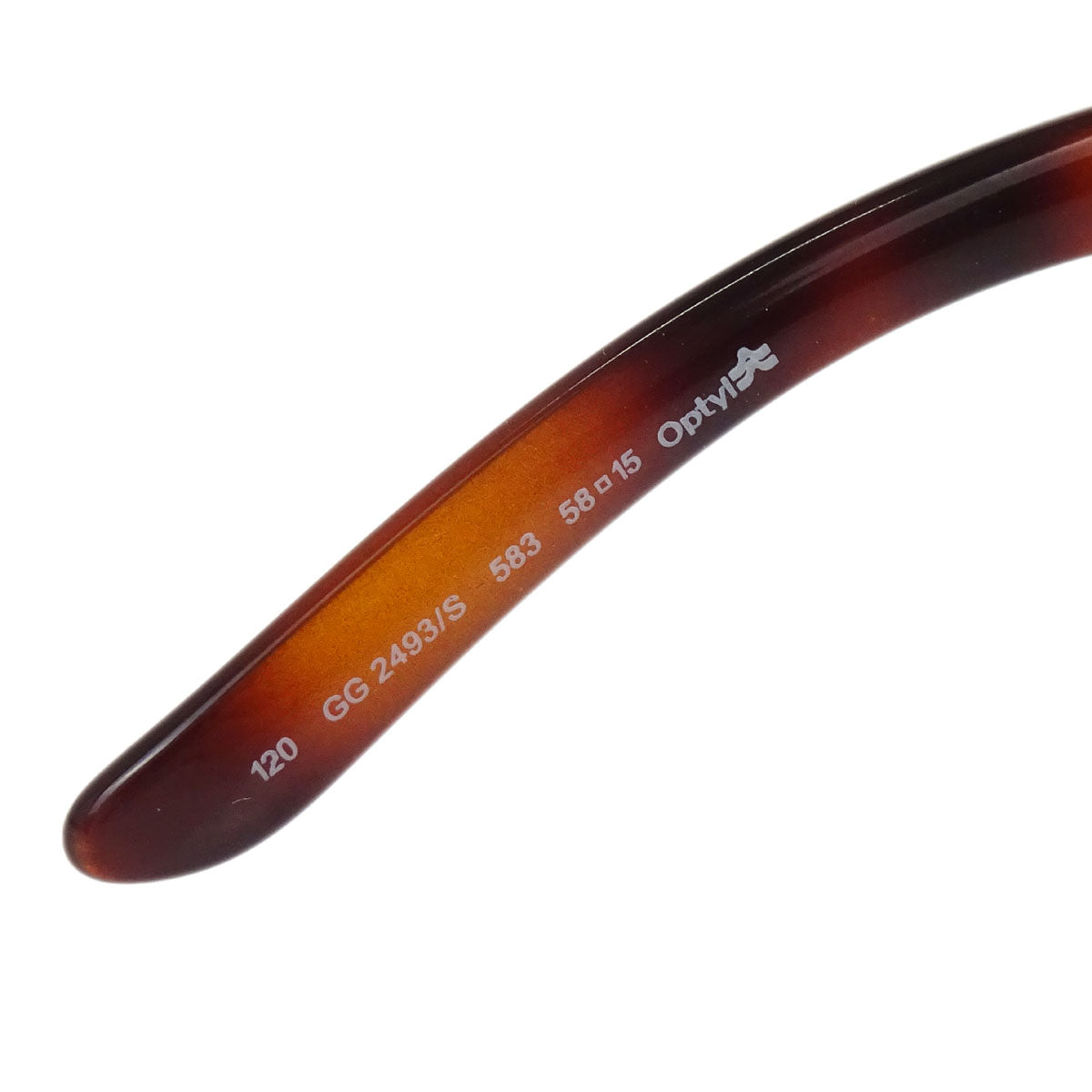 Gucci Sunglasses Eyewear Brown 58□15 120 Small Good