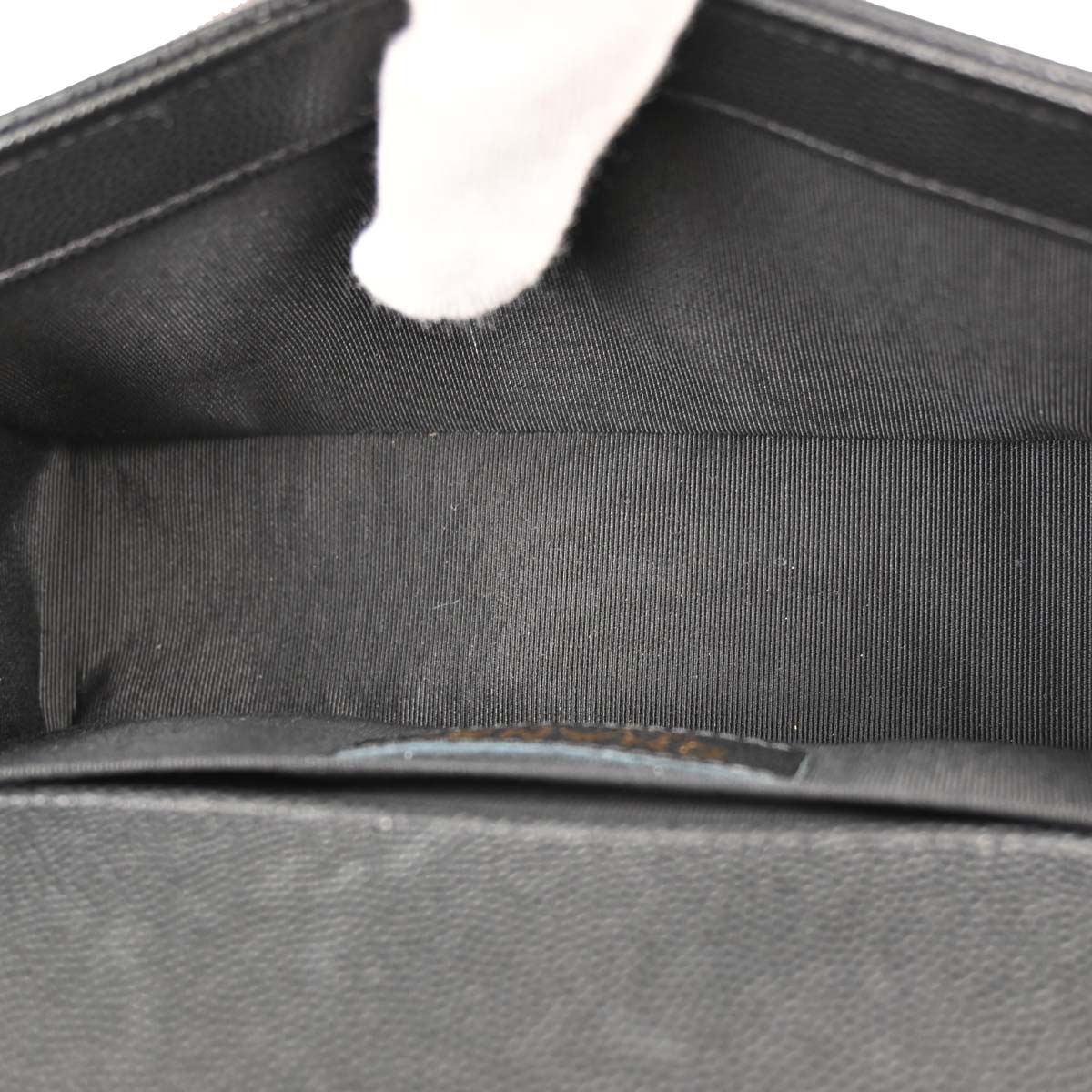 Boy Chanel Black Caviar Skin Small Chain Shoulder Bag