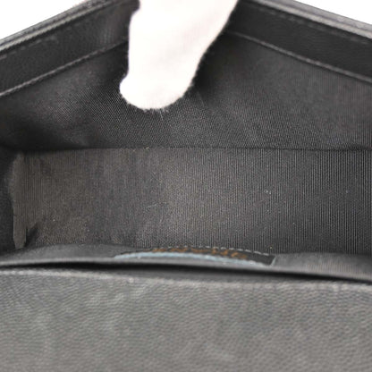 Boy Chanel Black Caviar Skin Small Chain Shoulder Bag