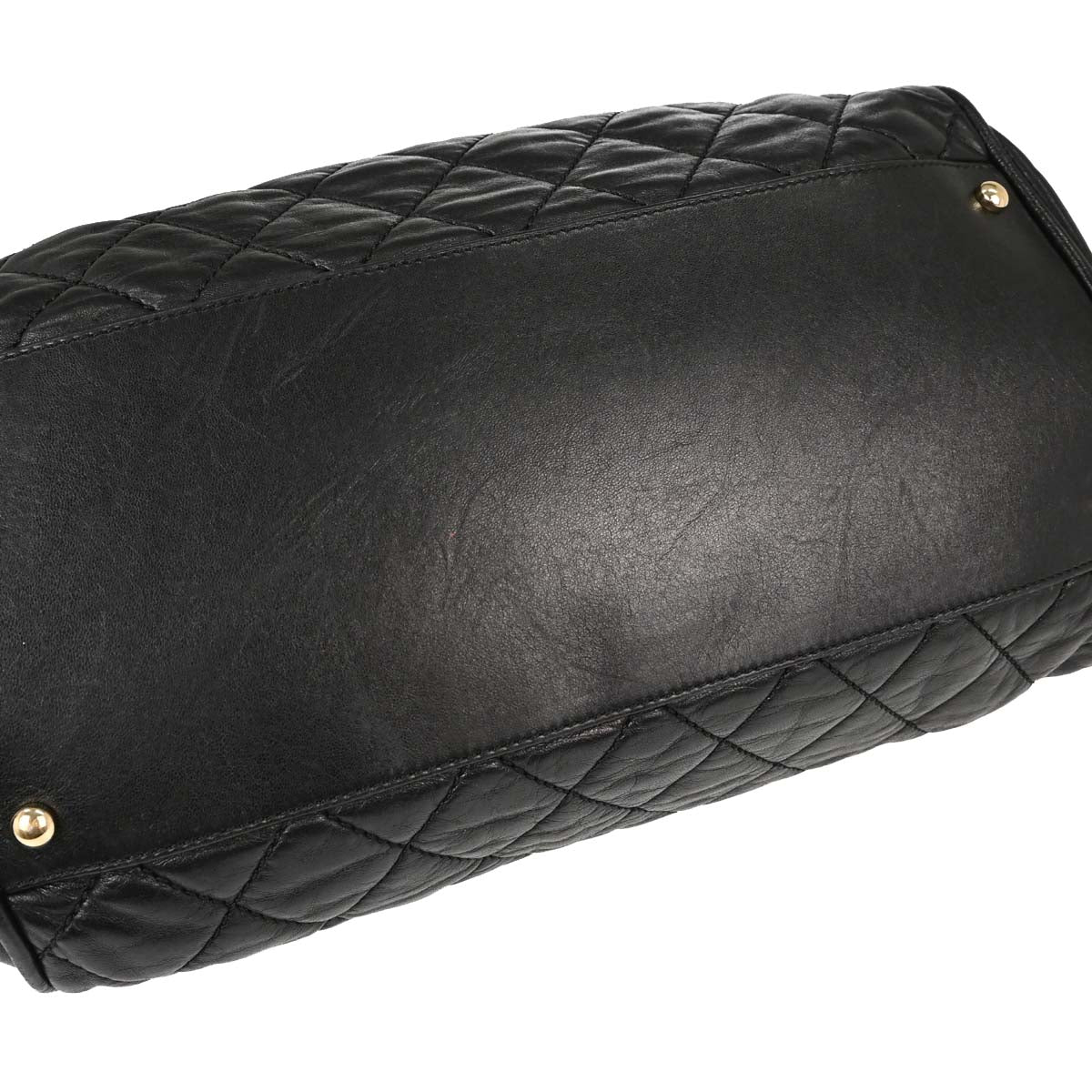 Chanel Black Lambskin Lady Braid Handbag