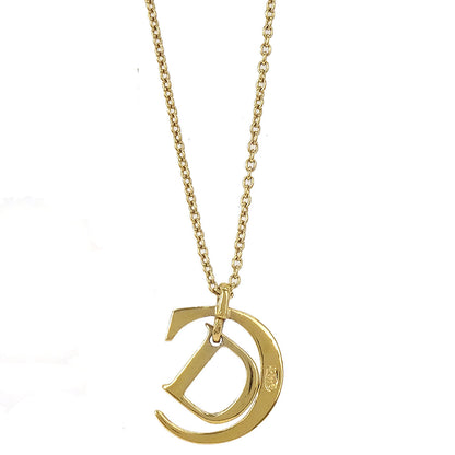 Christian Dior Necklace Pendant Gold