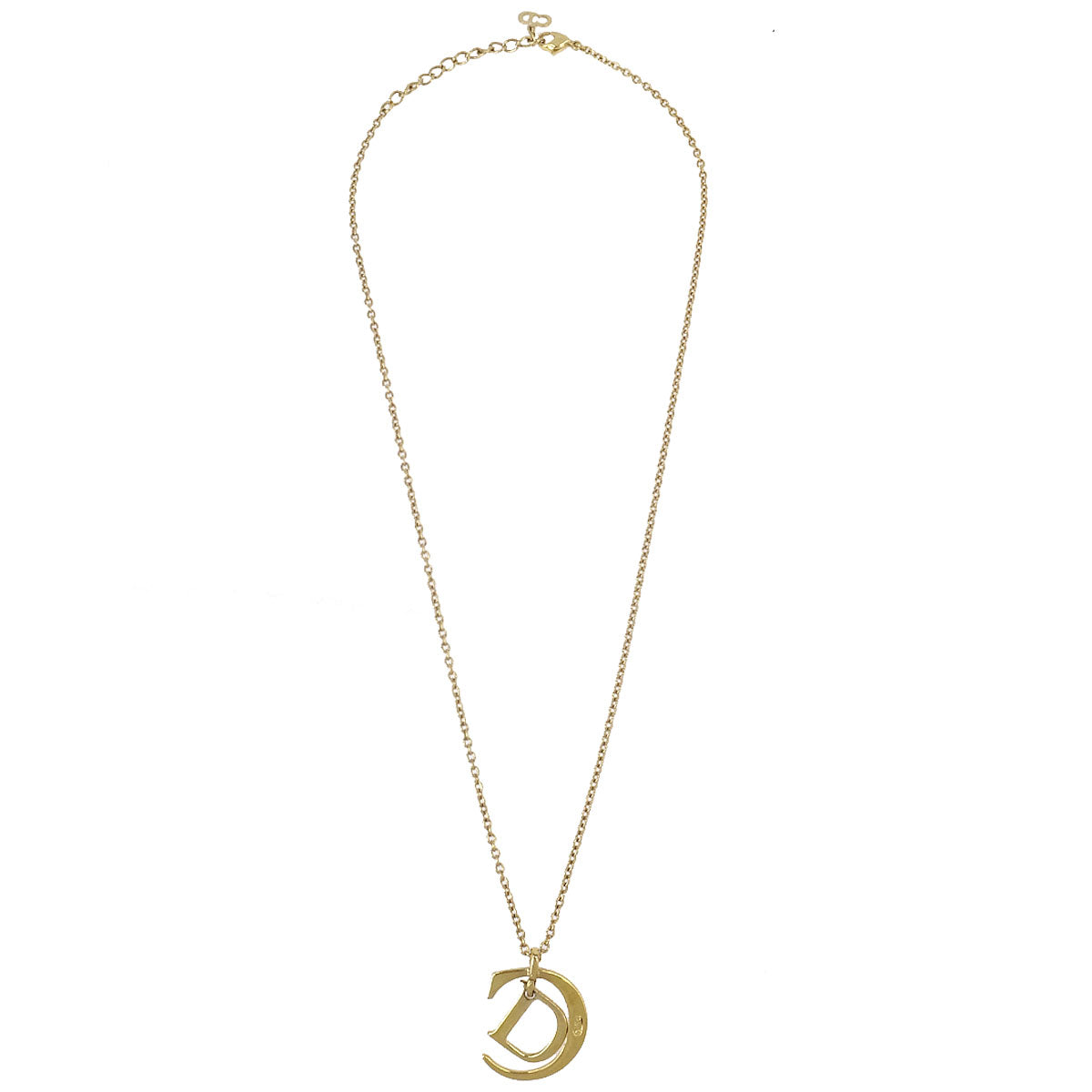 Christian Dior Necklace Pendant Gold