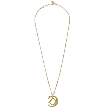 Christian Dior Necklace Pendant Gold