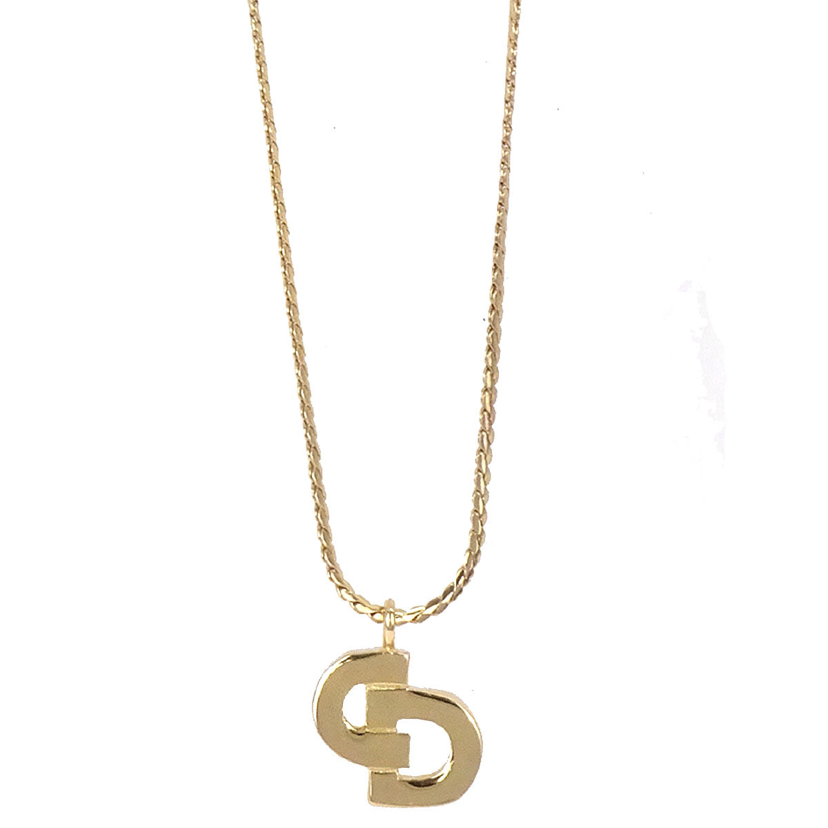Christian Dior Necklace Pendant Gold