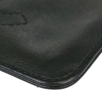 Chanel Black Lambskin Coin Purse Wallet