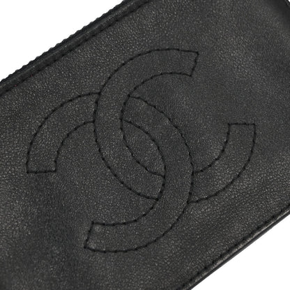 Chanel Black Lambskin Coin Purse Wallet