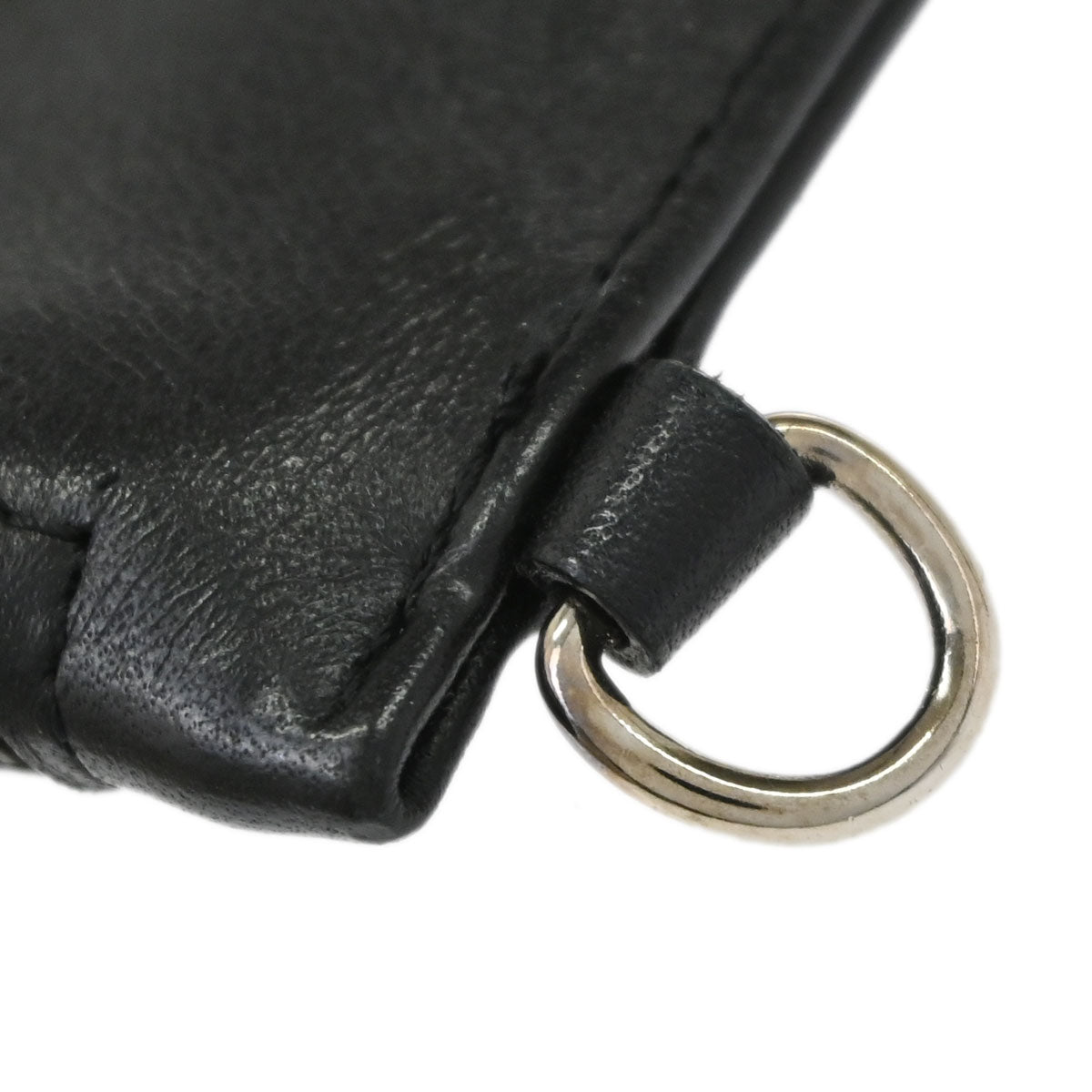 Chanel Black Lambskin Coin Purse Wallet