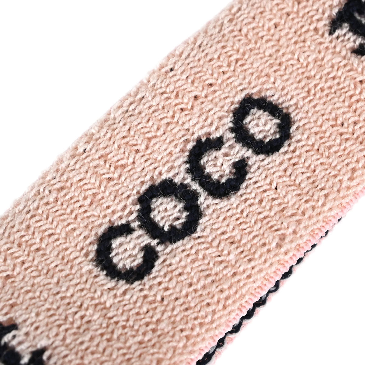 Chanel Light Pink Headband and Wristband Set Accessories