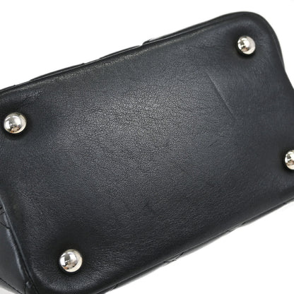 Chanel Black Calfskin Cambon Ligne Tote Handbag